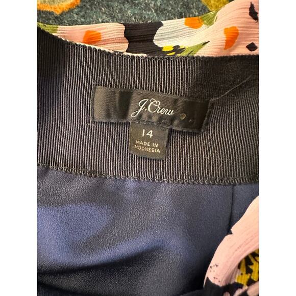 J.Crew French Floral Maxi Skirt Size 14 - Picture 9 of 10